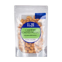 Regal Roasted Unsalted Cashews, 7 oz.