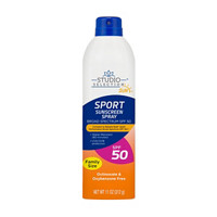 Studio Selection Sport Sunscreen Spray, SPF 50 - Family Size, 11 oz