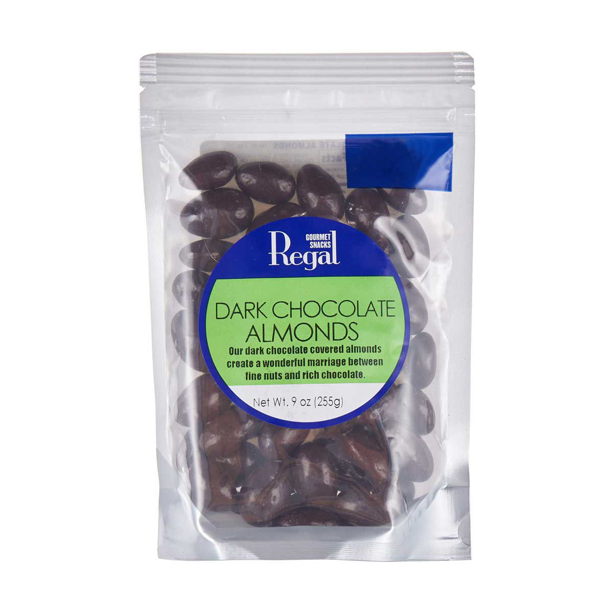 Regal Dark Chocolate Covered Almonds, 9 oz. Hamilton Place