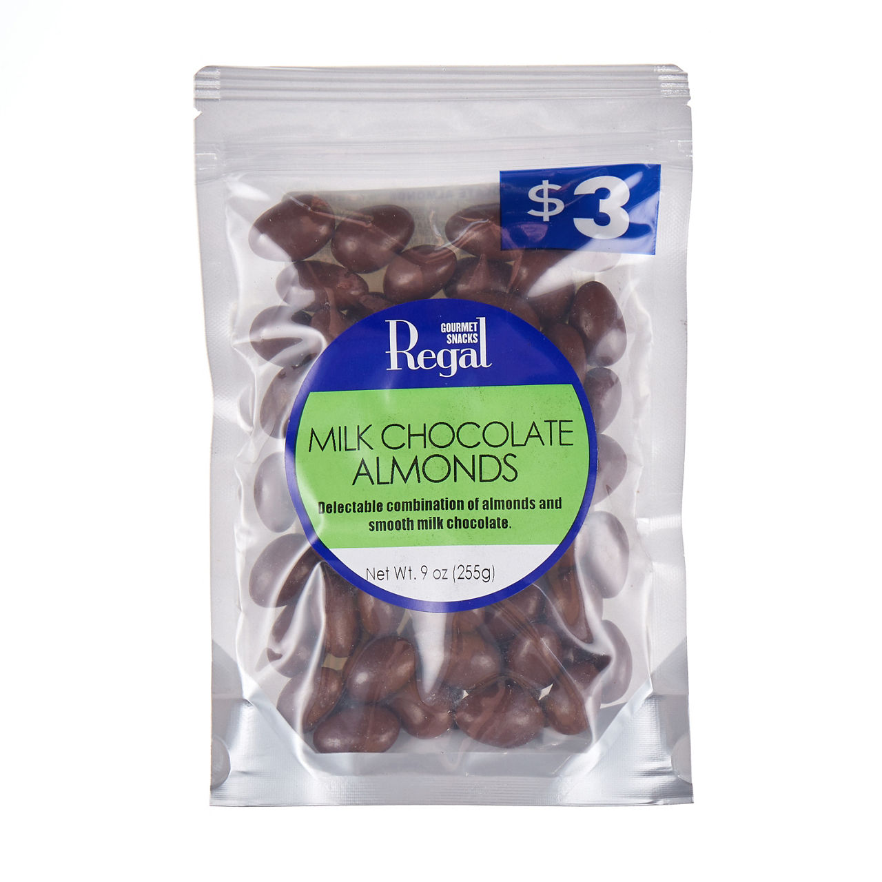 Regal Milk Chocolate Covered Almonds, 9 oz.