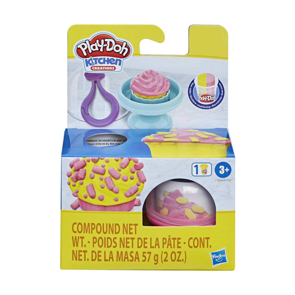 Play-Doh Kitchen Collection Cupcakes and Macarons, 2 oz.