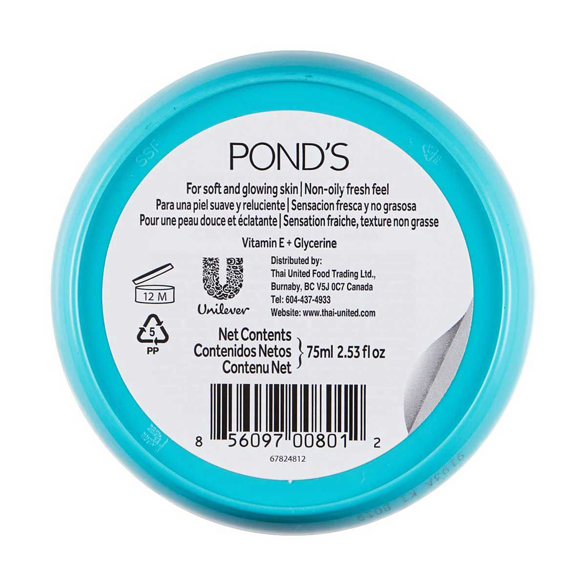 Pond's Light Moisturizer, 2.5 oz.