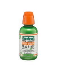 TheraBreath 24-Hour Fresh Breath Oral Rinse - Mild Mint, 10 fl oz