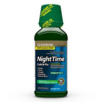 GoodSense NightTime Cold & Flu Multi-Symptom, Original, 12 fl. oz.