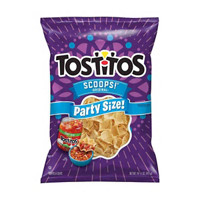 Tostitos Scoops Party Size Original Tortilla Chips, 14.5