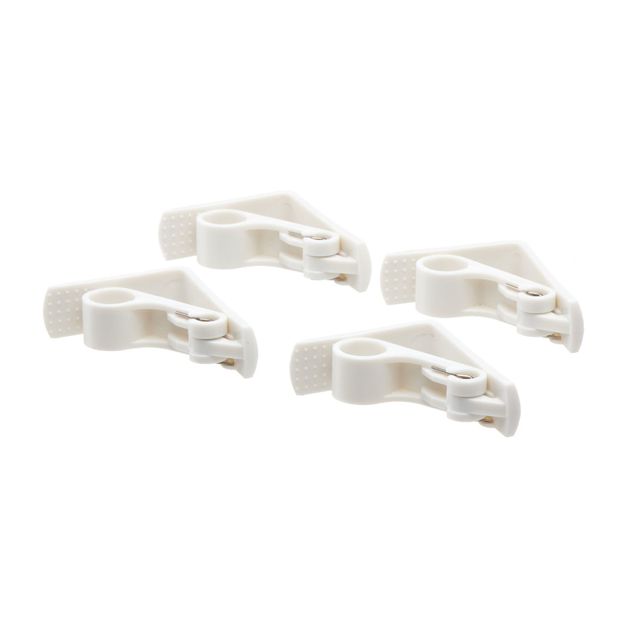 Spring Loaded Adjustable Table Cloth Clamps, 4 Count