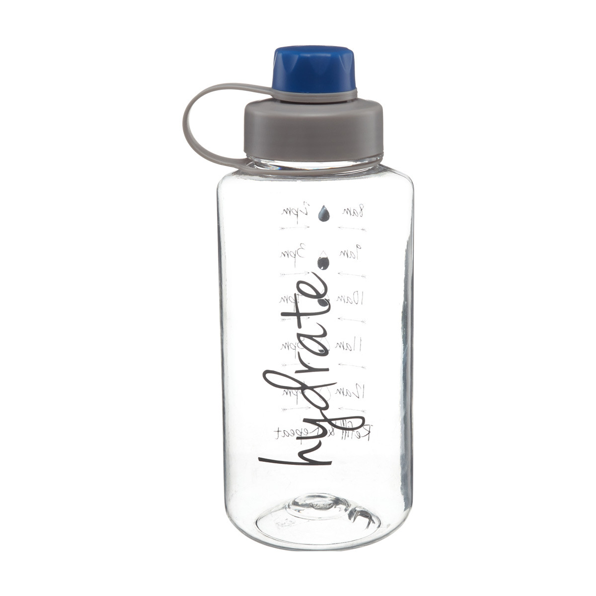 Motivational Water Bottle, Water Bottle With Time Marker, Water Bottle 1  Litre