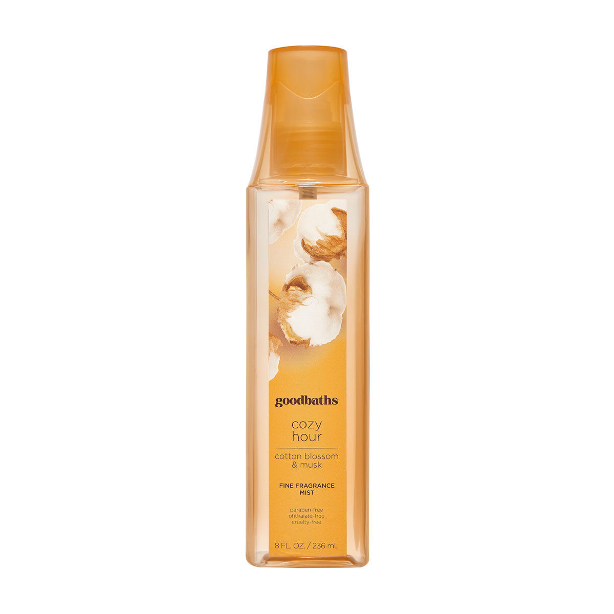 Goodbaths Fine Fragrance Mist, Cozy Hour, 8oz.