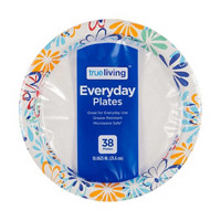 Trueliving Paper Plates, 10 in, 38 Count