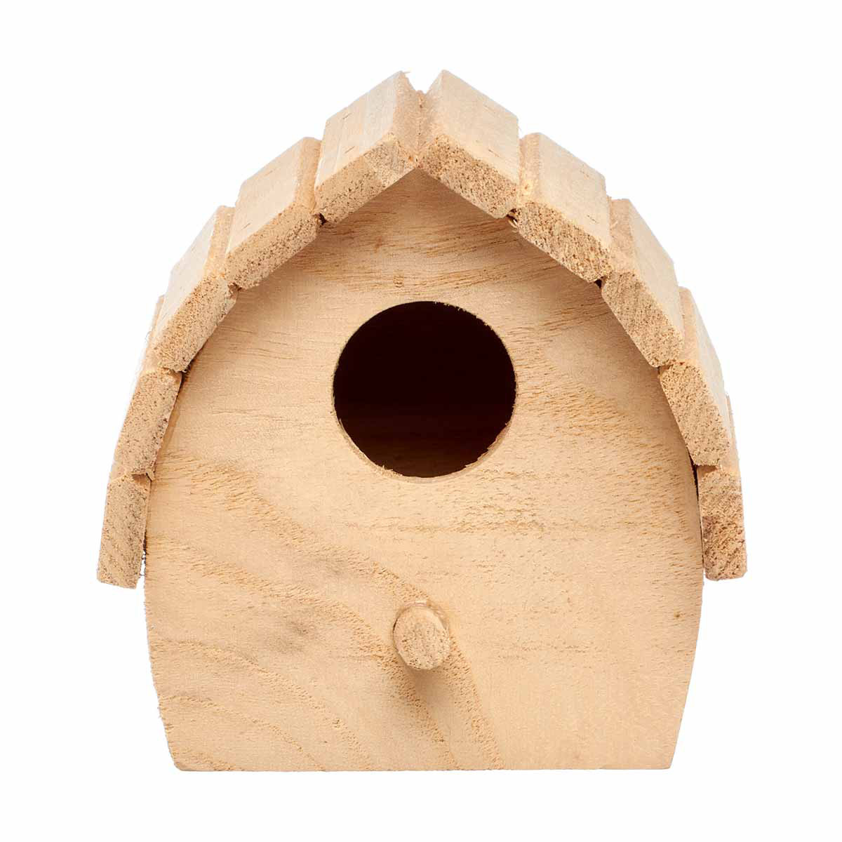 Unfinished Wood Birdhouse