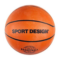 Sports Design Orange Mini Rubber Basketball, Size 2
