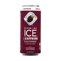 Sparkling Ice + Caffeine Naturally Flavored Black Raspberry