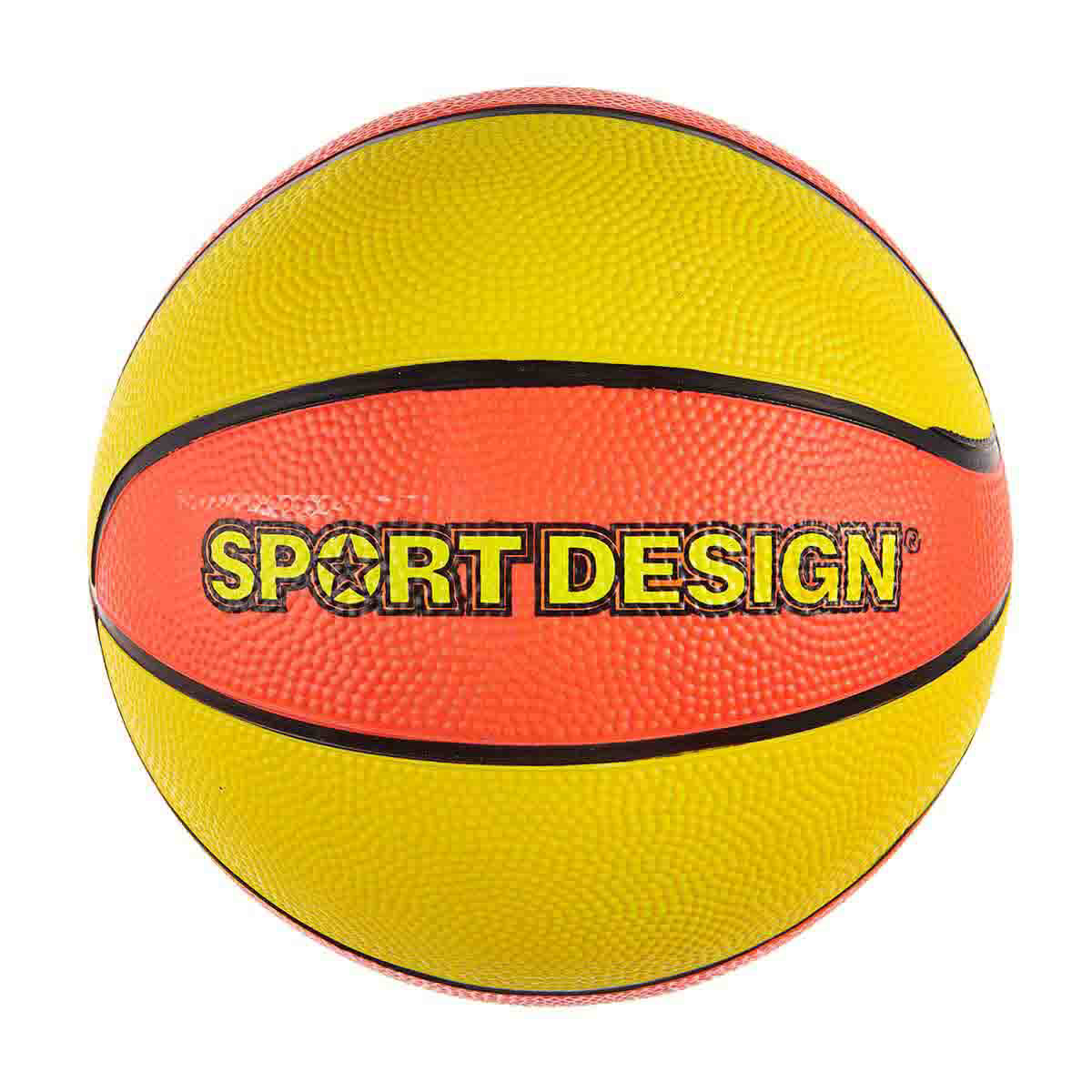 Sports Design Neon Mini Rubber Basketball