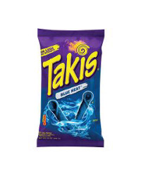 Takis Blue Heat Rolled Tortilla Chips - Hot Chili Pepper, 9.9 oz