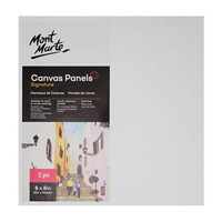 Mont Marte Canvas Panels, 8 x 8 in., 2 Count