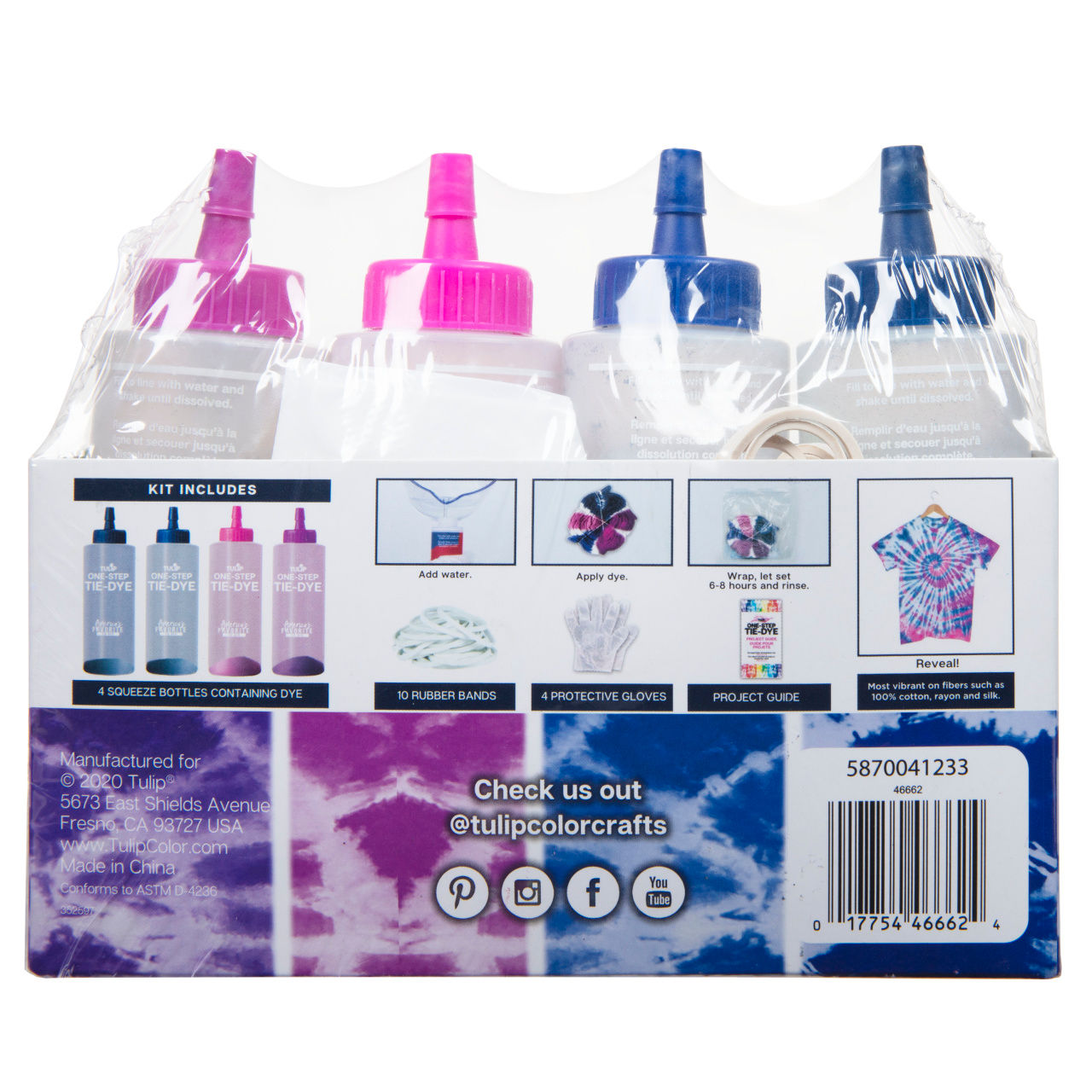 Tulip® One-Step Tie-Dye Kit®, Medium