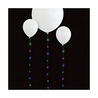 321 Party! Multicolor LED Balloon Tails, 3 Count