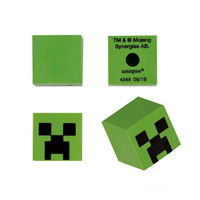 Minecraft Pencil Top Erasers, 4 ct