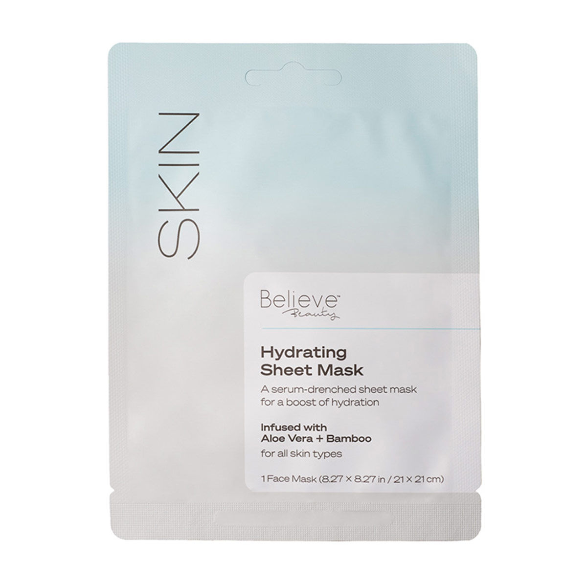 Believe Beauty Skin Hydrating Sheet Mask