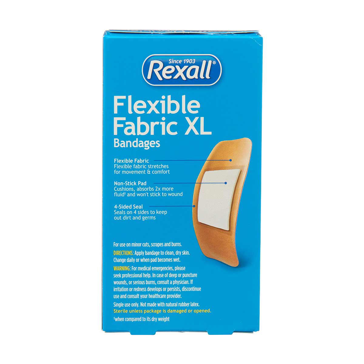 Rexall Fabric Bandage Axl, 10 Count Hamilton Place