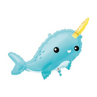 37-in. Giant Foil Narwhal Balloon