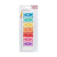 American Crafts White Erasers, 8 Pack