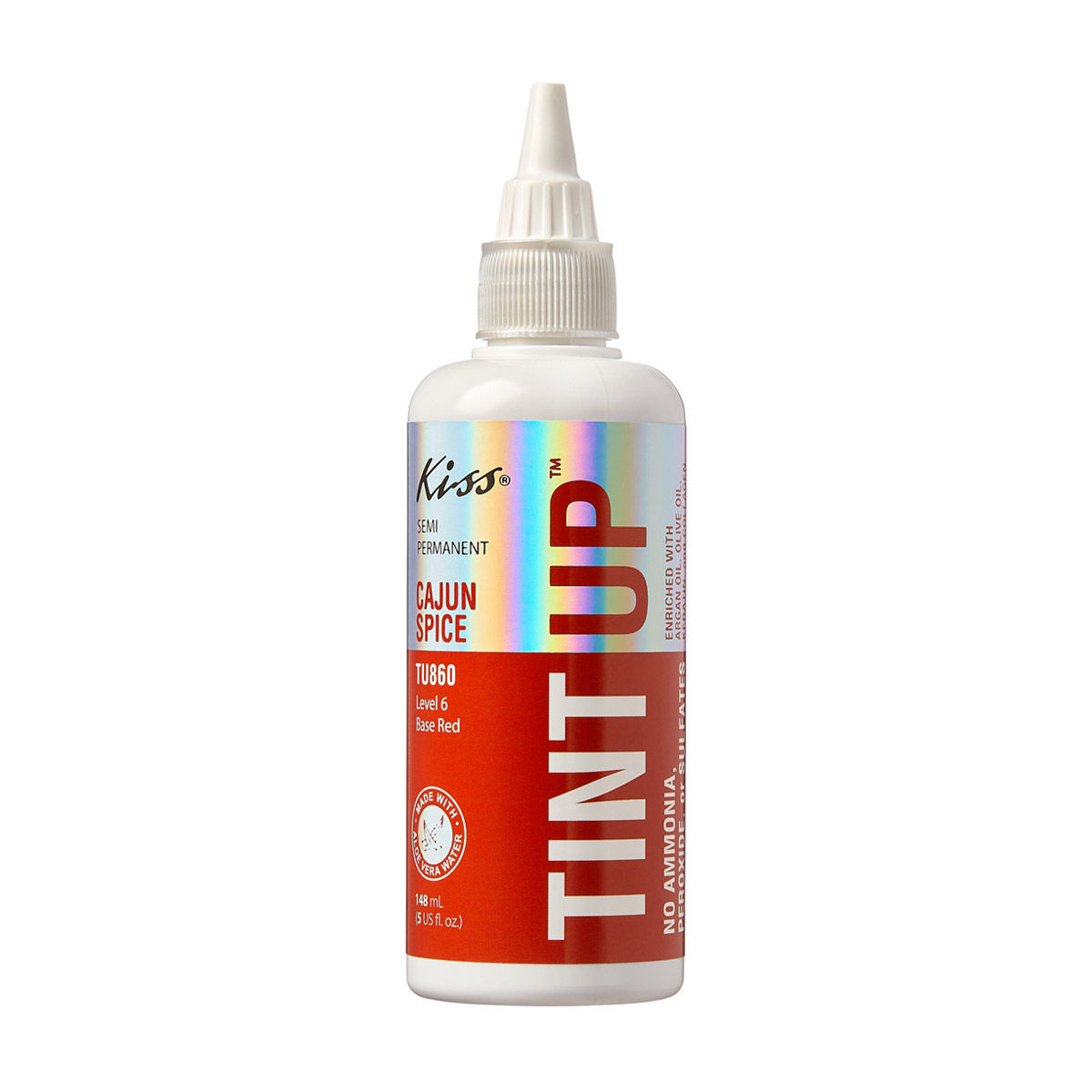 KISS TintUp Semi Permanent Hair Color, 148mL (5 fl oz) Cajun Spice