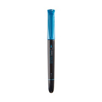 Zebra Metallic Brush Pen, Deep Blue