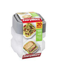 GoodCook Everyware Food Storage Containers, 20 pc