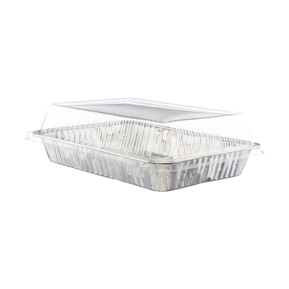 Stock Your Home 9x13 Disposable Baking Pan with Lid (10 Pack) Heavy Duty  Aluminum Cake Pans with Lids, Clear Plastic Cover, Food Container for