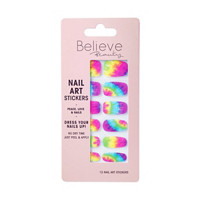 Believe Beauty Nail Sticker, Peace, Love & Nails