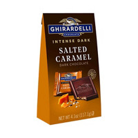 Ghirardelli Intense Dark Chocolate Salted Caramel Cascade Squares, 4.1 oz.