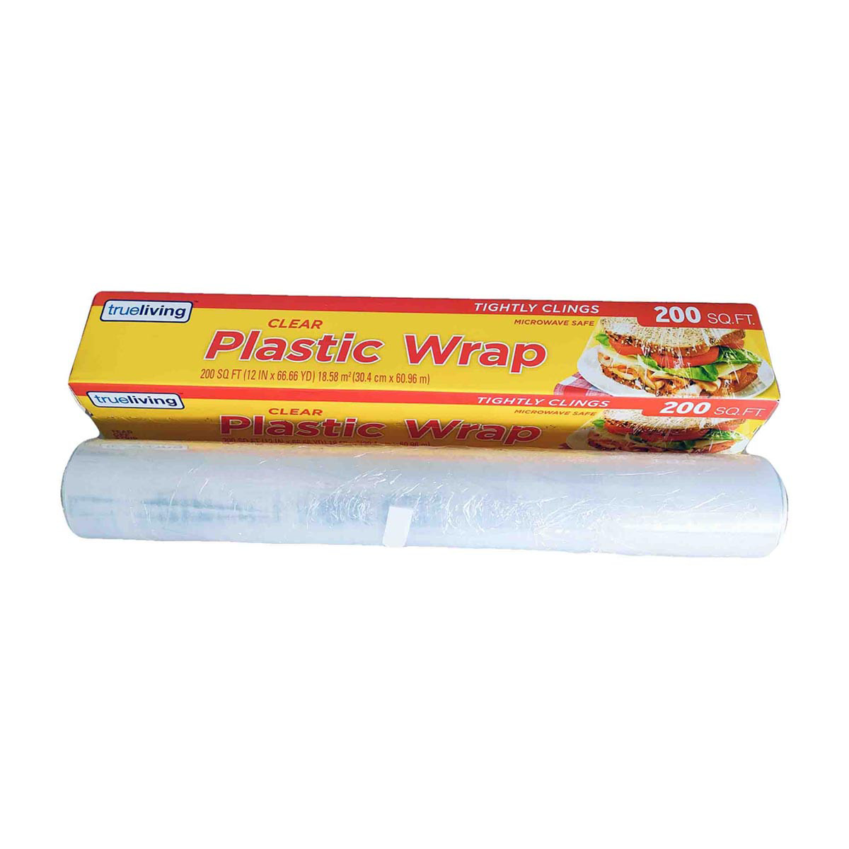 True Living Plastic Wrap, 200 sq ft