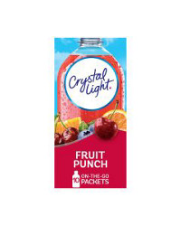 Crystal Light Fruit Punch Drink Mix, 10 ct