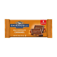 Ghirardelli Milk Chocolate & Caramel Squares, 2 Count