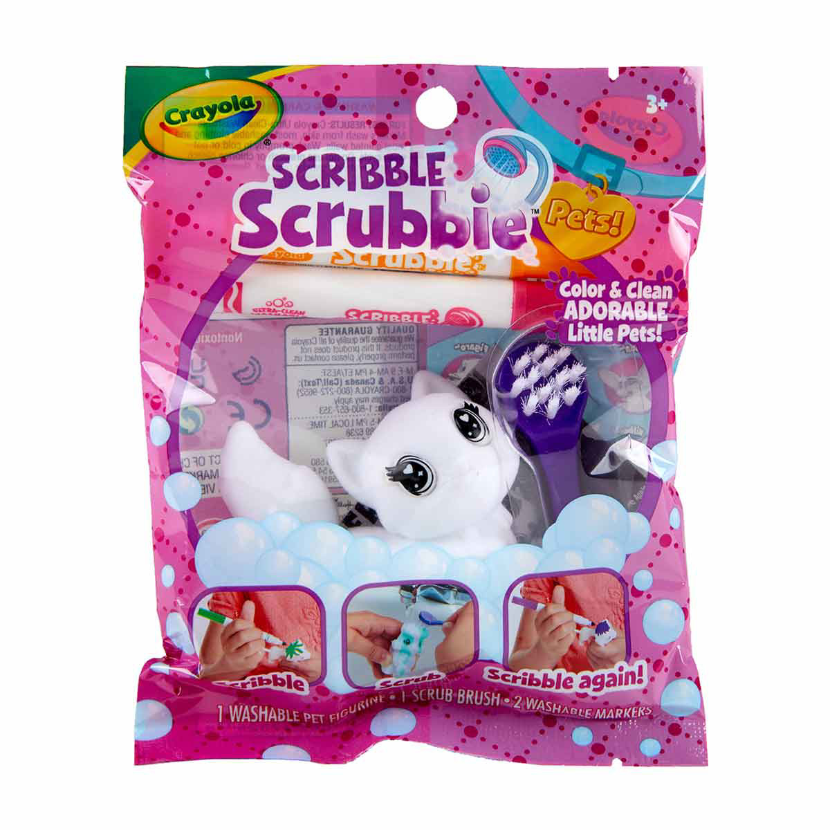 Crayola Scribble Scrubbie Pets Assorted, 1 count