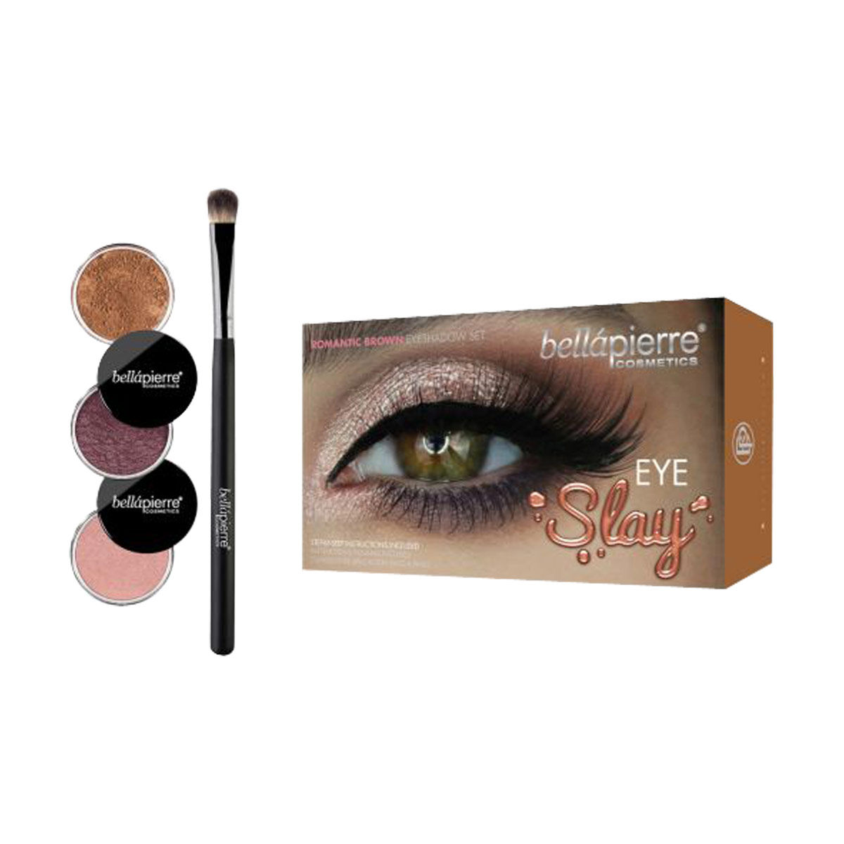 Bellapierre Eye Slay Romantic Brown Eyeshadow Kit