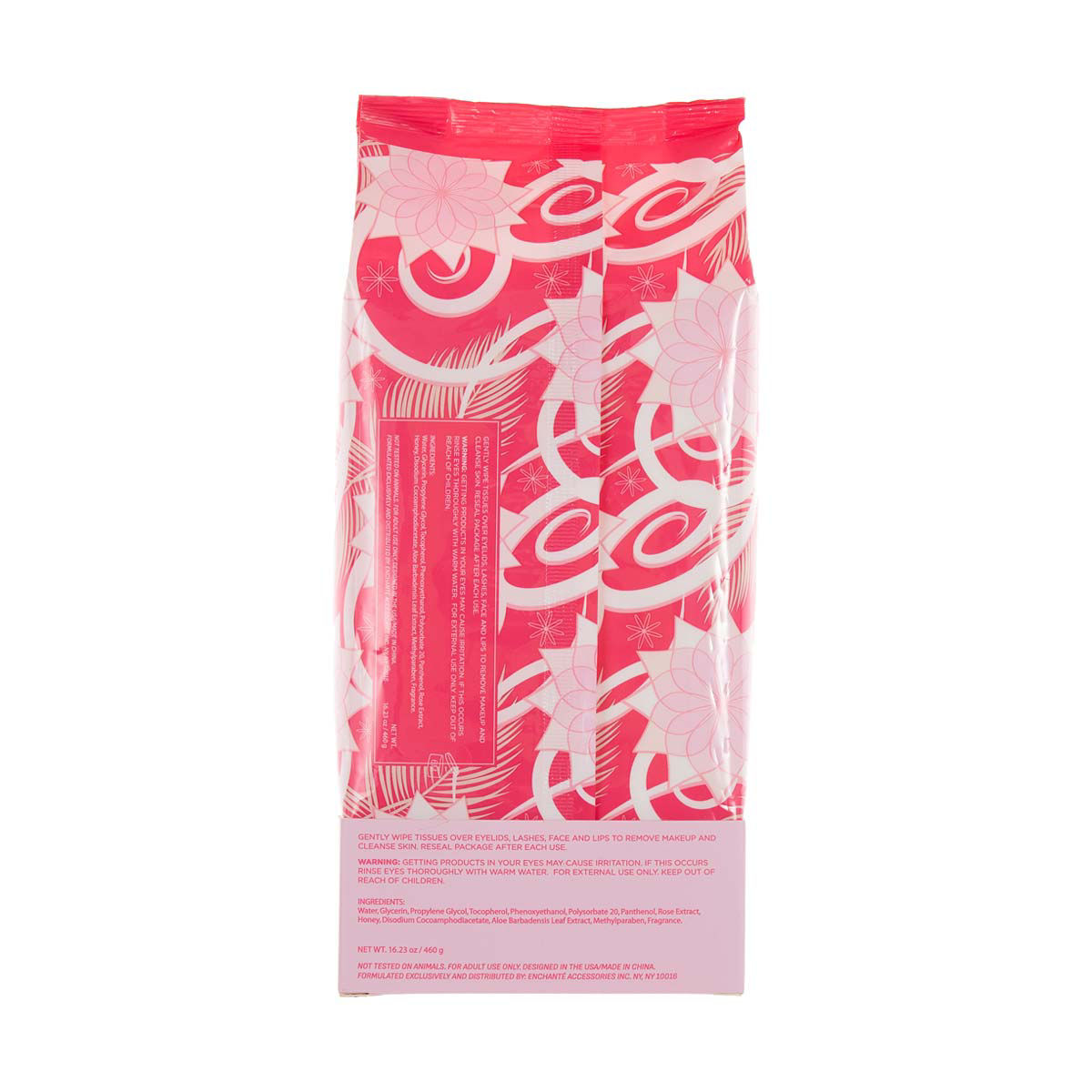 Body Prescriptions Rose Water & Honey Facial Cleansing Wipes, 60 Count