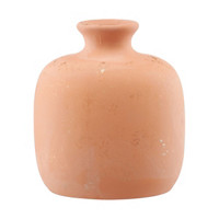 Natural Terra Cotta Vase, Small