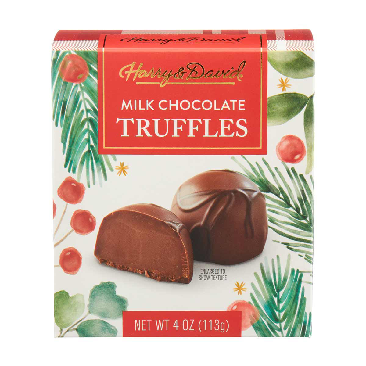 Harry & David Milk Chocolate Truffles, 4 oz.