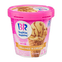 Baskin Robbins Ice Cream Praline & Cream, 14 oz