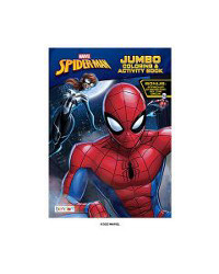 Bendon Marvel Spider-Man Jumbo Coloring & Activity Book, Assorted