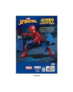 Bendon Marvel Spider-Man Jumbo Coloring & Activity Book