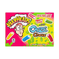 Warheads Ooze Chews Sour Chewy Candy Bites, 3.5