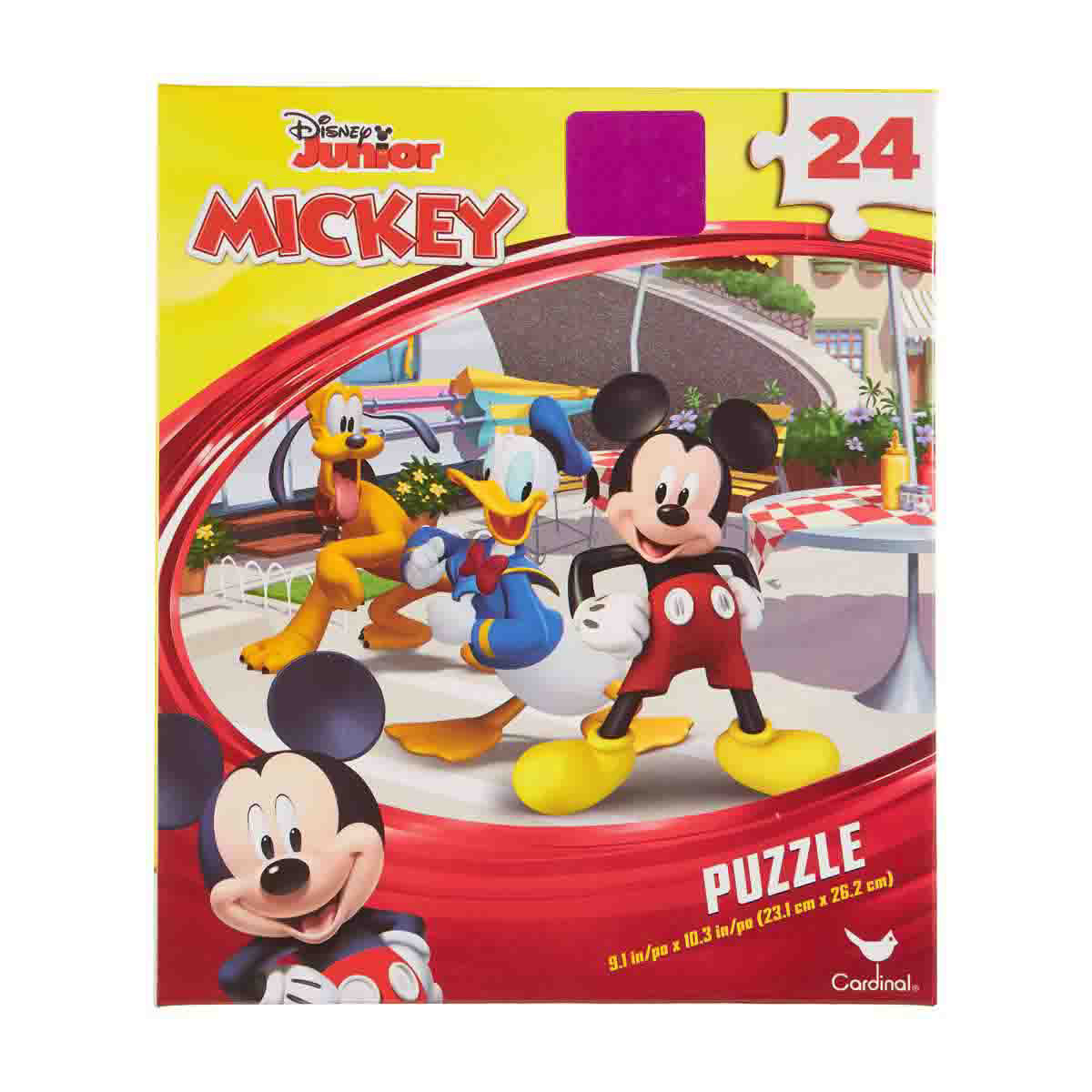 Cardinal Disney Junior Mickey Mouse Premier Puzzle, 24 Pieces ...