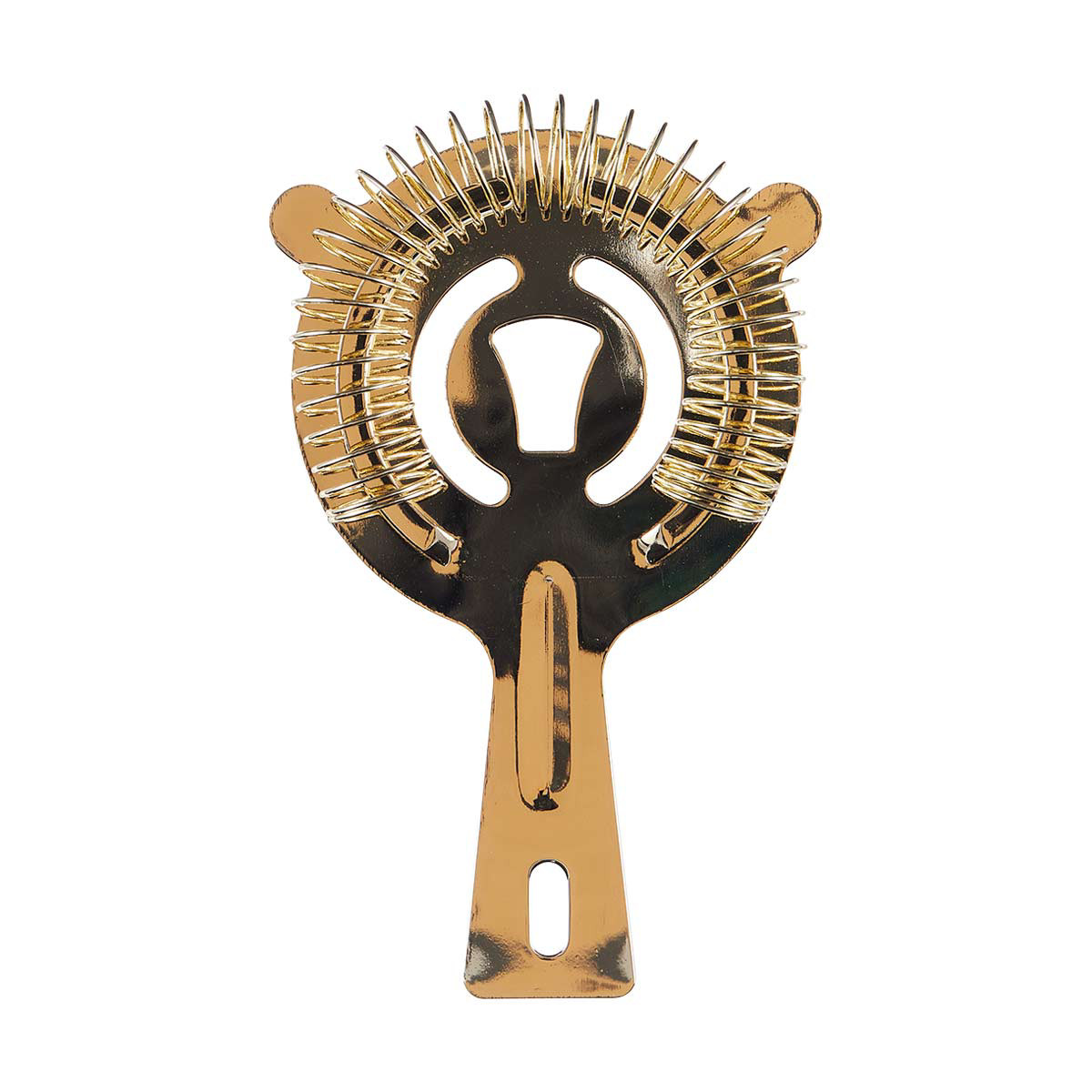 Gold Plated Cocktail Strainer