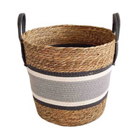 Round Rush Basket, Large