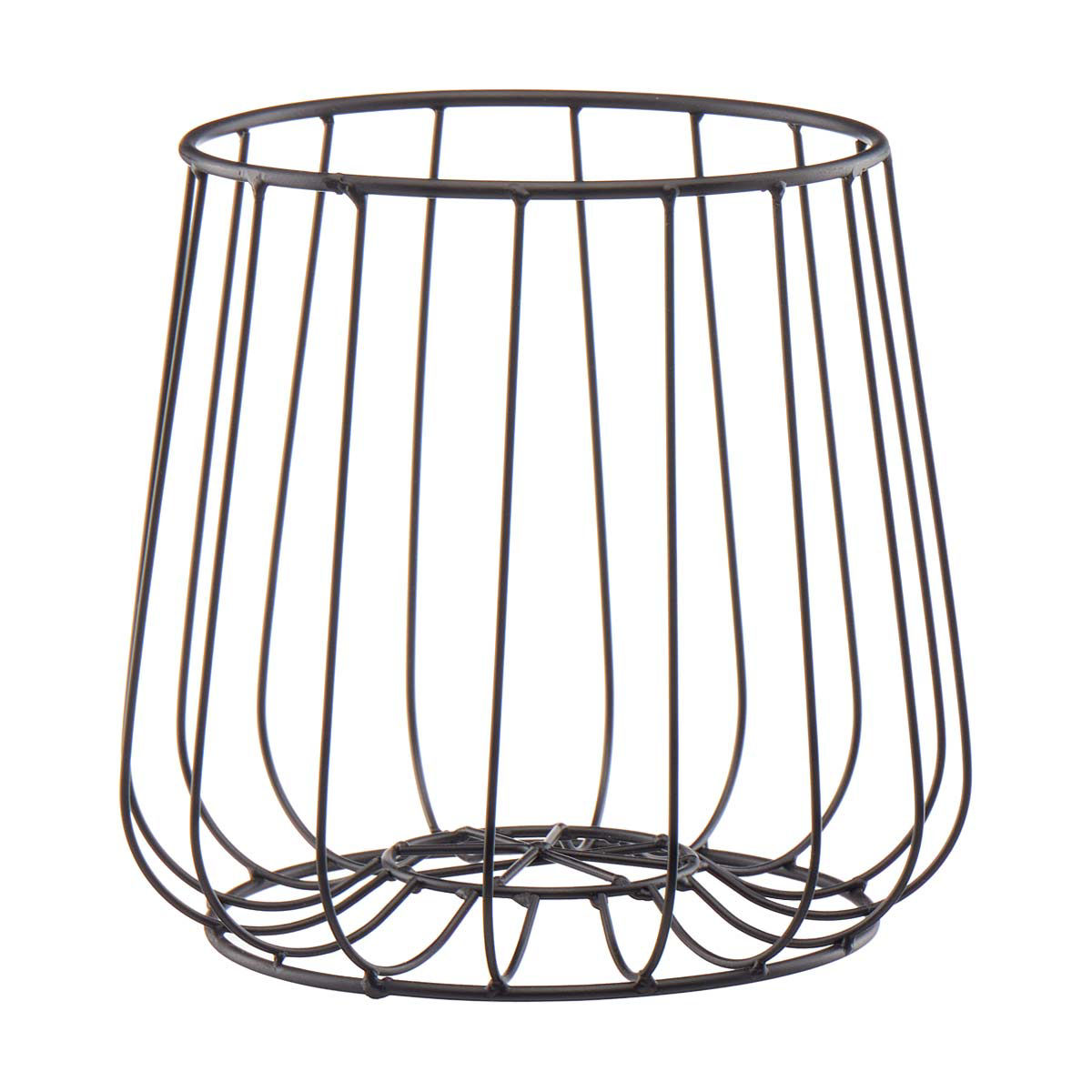Round Wired Storage Basket, Large
