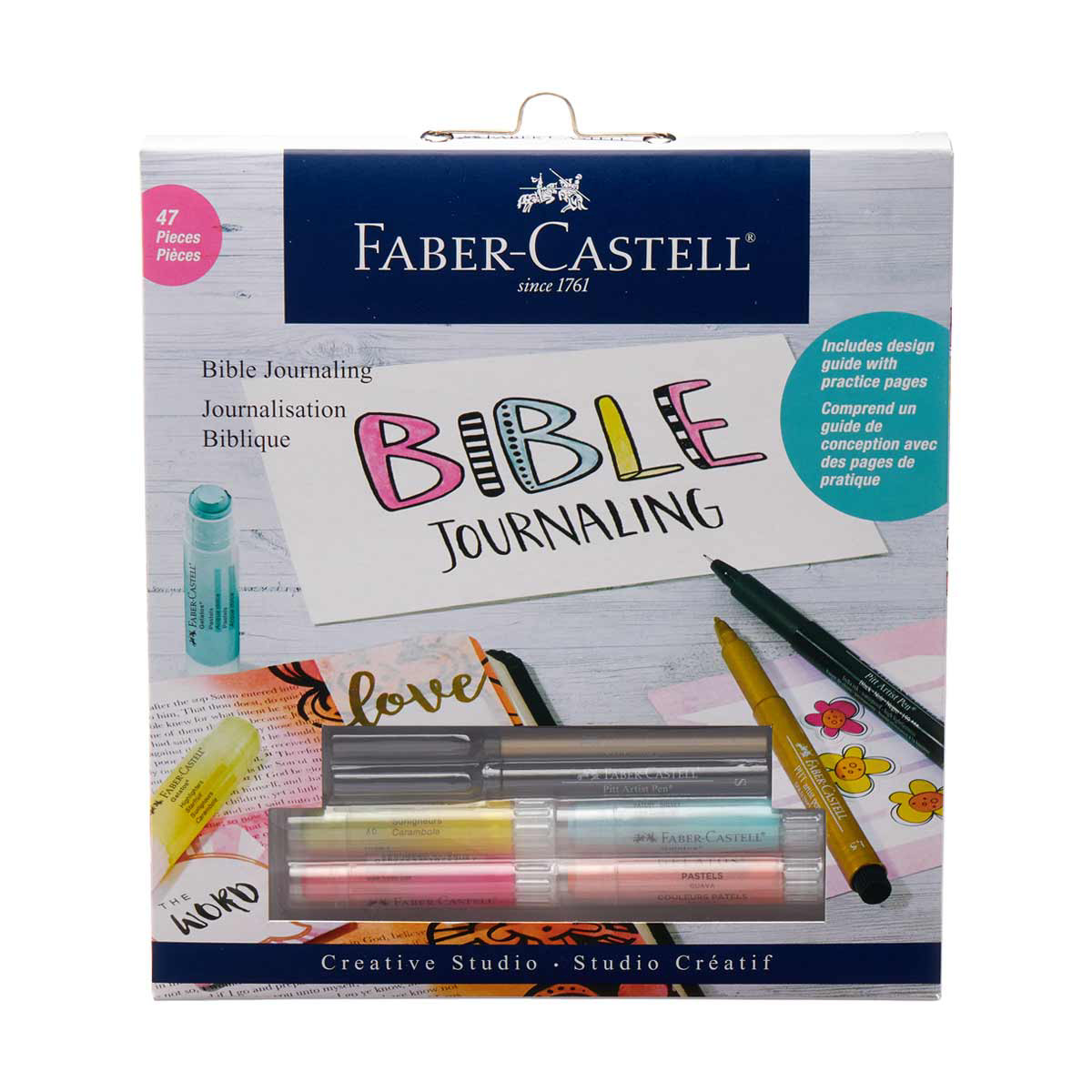Faber-Castell 47-Piece Bible Journaling Kit