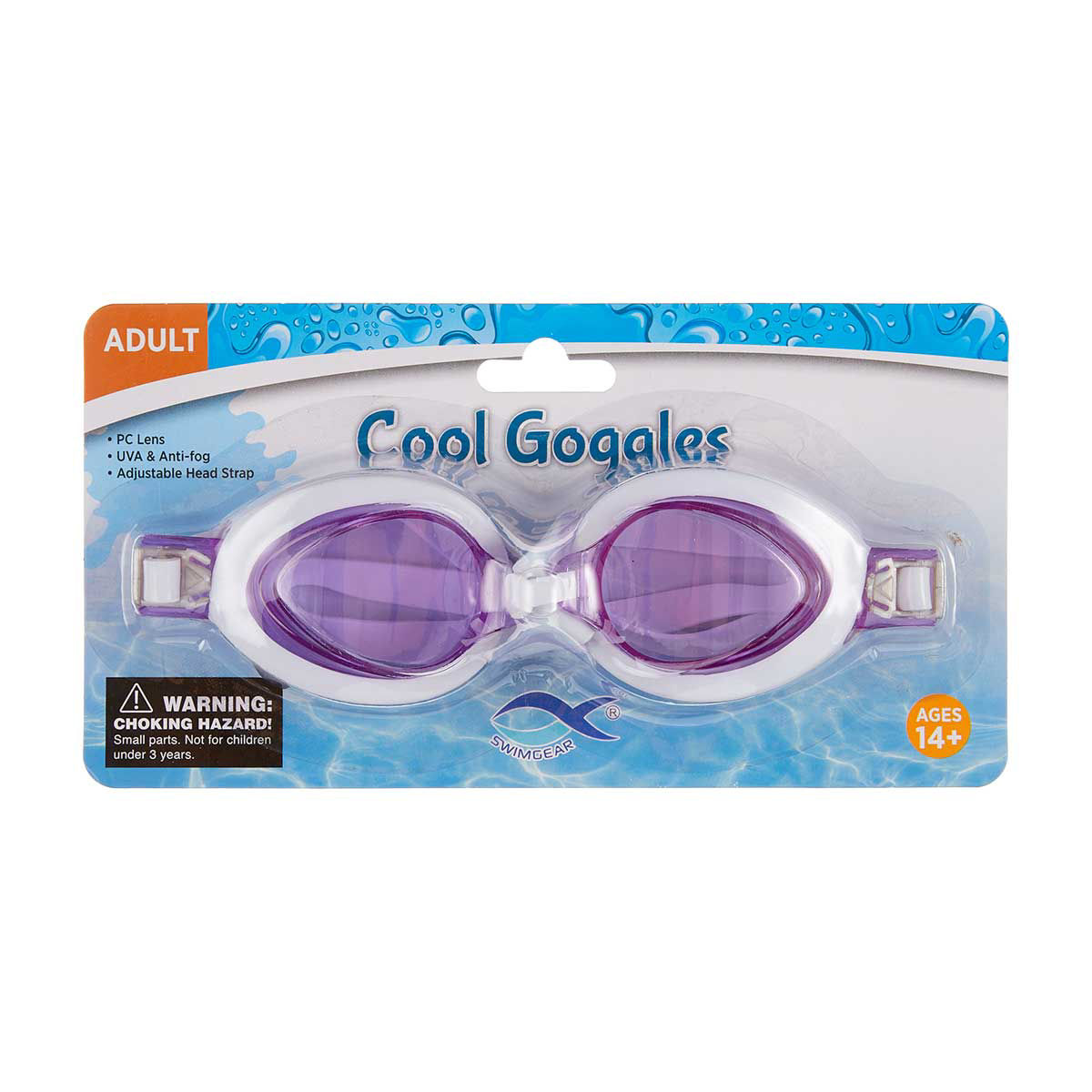 Swimgear Adult Cool Swim Goggles